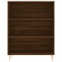 Tall oak brown plywood sideboard 69.5x34x180 cm by vidaXL, Sideboards - Ref: Foro24-3198720, Price: 136,99 €, Discount: %