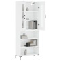 Tall white plywood sideboard 69.5x34x180 cm by vidaXL, Sideboards - Ref: Foro24-3198721, Price: 143,99 €, Discount: %