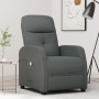 Sillón de masaje eléctrico tela gris oscuro de vidaXL, Sillones de masaje eléctricos - Ref: Foro24-3073607, Precio: 256,86 €,...