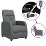 Sillón de masaje eléctrico tela gris oscuro de vidaXL, Sillones de masaje eléctricos - Ref: Foro24-3073607, Precio: 256,99 €,...