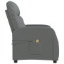 Sillón de masaje eléctrico tela gris oscuro de vidaXL, Sillones de masaje eléctricos - Ref: Foro24-3073607, Precio: 256,99 €,...