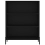 Aparador alto madera contrachapada negro 69,5x34x180 cm de vidaXL, Aparadores - Ref: Foro24-3198730, Precio: 146,60 €, Descue...