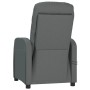 Sillón de masaje eléctrico tela gris oscuro de vidaXL, Sillones de masaje eléctricos - Ref: Foro24-3073607, Precio: 256,99 €,...