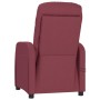 Sillón de masaje eléctrico tela rojo tinto de vidaXL, Sillones de masaje eléctricos - Ref: Foro24-3073609, Precio: 186,41 €, ...