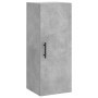 Aparador de madera contrachapada gris hormigón 34,5x34x180 cm de vidaXL, Aparadores - Ref: Foro24-3198941, Precio: 107,30 €, ...