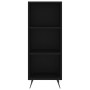 Black plywood sideboard 34.5x34x180 cm by vidaXL, Sideboards - Ref: Foro24-3198954, Price: 91,20 €, Discount: %