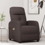 Sillón de masaje eléctrico tela marrón oscuro de vidaXL, Sillones de masaje eléctricos - Ref: Foro24-3073611, Precio: 278,97 ...