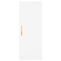 Aparador alto madera contrachapada blanco 34,5x34x180 cm de vidaXL, Aparadores - Ref: Foro24-3198961, Precio: 82,61 €, Descue...