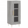 Tall gray Sonoma plywood sideboard 34.5x34x180 cm by vidaXL, Sideboards - Ref: Foro24-3199039, Price: 94,46 €, Discount: %