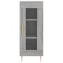 Aparador alto madera contrachapada gris Sonoma 34,5x34x180 cm de vidaXL, Aparadores - Ref: Foro24-3199039, Precio: 94,99 €, D...