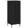 Black plywood sideboard 34.5x34x180 cm by vidaXL, Sideboards - Ref: Foro24-3199042, Price: 98,20 €, Discount: %