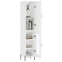 Aparador alto madera contrachapada blanco 34,5x34x180 cm de vidaXL, Aparadores - Ref: Foro24-3199049, Precio: 104,08 €, Descu...