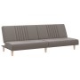 Sofá cama de tela gris taupe de vidaXL, Sofás - Ref: Foro24-351886, Precio: 191,51 €, Descuento: %