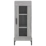 Aparador alto madera contrachapada gris Sonoma 34,5x34x180 cm de vidaXL, Aparadores - Ref: Foro24-3199055, Precio: 103,61 €, ...