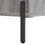 Aparador alto madera contrachapada gris Sonoma 34,5x34x180 cm de vidaXL, Aparadores - Ref: Foro24-3199055, Precio: 103,61 €, ...