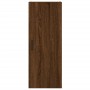 Aparador alto madera contrachapada roble marrón 34,5x34x180 cm de vidaXL, Aparadores - Ref: Foro24-3199064, Precio: 109,25 €,...