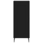 Aparador de madera contrachapada negro 34,5x34x180 cm de vidaXL, Aparadores - Ref: Foro24-3199122, Precio: 107,84 €, Descuent...