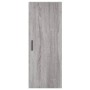 Aparador alto madera contrachapada gris Sonoma 34,5x34x180 cm de vidaXL, Aparadores - Ref: Foro24-3199127, Precio: 107,76 €, ...