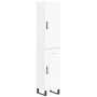 Tall white plywood sideboard 34.5x34x180 cm by vidaXL, Sideboards - Ref: Foro24-3199129, Price: 106,63 €, Discount: %