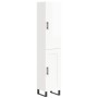 High glossy white plywood sideboard 34.5x34x180 cm by vidaXL, Sideboards - Ref: Foro24-3199131, Price: 114,99 €, Discount: %