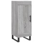 Tall gray Sonoma plywood sideboard 34.5x34x180 cm by vidaXL, Sideboards - Ref: Foro24-3199135, Price: 104,99 €, Discount: %