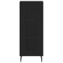 Black plywood sideboard 34.5x34x180 cm by vidaXL, Sideboards - Ref: Foro24-3199058, Price: 103,53 €, Discount: %