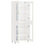 High glossy white plywood sideboard 69.5x34x180 cm by vidaXL, Sideboards - Ref: Foro24-3198259, Price: 189,99 €, Discount: %