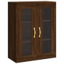 Tall oak brown plywood sideboard 69.5x34x180 cm by vidaXL, Sideboards - Ref: Foro24-3198264, Price: 161,44 €, Discount: %