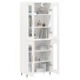 Tall white plywood sideboard 69.5x34x180 cm by vidaXL, Sideboards - Ref: Foro24-3198257, Price: 188,18 €, Discount: %