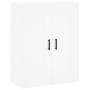 Aparador alto madera contrachapada blanco 69,5x34x180 cm de vidaXL, Aparadores - Ref: Foro24-3199689, Precio: 151,56 €, Descu...