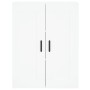 Tall white plywood sideboard 69.5x34x180 cm by vidaXL, Sideboards - Ref: Foro24-3199689, Price: 151,56 €, Discount: %