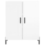 High glossy white plywood sideboard 69.5x34x180 cm by vidaXL, Sideboards - Ref: Foro24-3199691, Price: 159,04 €, Discount: %