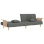 Dunkelgraues Schlafsofa aus Stoff mit Armlehnen von vidaXL, Sofas - Ref: Foro24-351888, Preis: 284,96 €, Rabatt: %