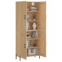 High oak-colored plywood sideboard 69.5x34x180 cm by vidaXL, Sideboards - Ref: Foro24-3199692, Price: 143,37 €, Discount: %