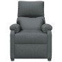 Sillón reclinable eléctrico de tela gris oscuro de vidaXL, Sillones - Ref: Foro24-3073824, Precio: 260,99 €, Descuento: %