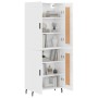 Tall white glossy plywood sideboard 69.5x34x180 cm by vidaXL, Sideboards - Ref: Foro24-3199699, Price: 152,99 €, Discount: %