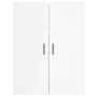 Tall white glossy plywood sideboard 69.5x34x180 cm by vidaXL, Sideboards - Ref: Foro24-3199699, Price: 152,99 €, Discount: %