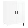 Tall white glossy plywood sideboard 69.5x34x180 cm by vidaXL, Sideboards - Ref: Foro24-3199699, Price: 152,99 €, Discount: %