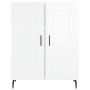 Tall white glossy plywood sideboard 69.5x34x180 cm by vidaXL, Sideboards - Ref: Foro24-3199699, Price: 152,99 €, Discount: %