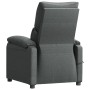 Sillón reclinable eléctrico de tela gris oscuro de vidaXL, Sillones - Ref: Foro24-3073824, Precio: 260,99 €, Descuento: %