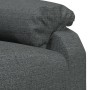 Sillón reclinable eléctrico de tela gris oscuro de vidaXL, Sillones - Ref: Foro24-3073824, Precio: 260,99 €, Descuento: %