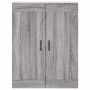 Aparador alto madera contrachapada gris sonoma 69,5x34x180 cm de vidaXL, Aparadores - Ref: Foro24-3199703, Precio: 144,41 €, ...