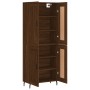 Tall oak brown plywood sideboard 69.5x34x180 cm by vidaXL, Sideboards - Ref: Foro24-3199704, Price: 163,93 €, Discount: %