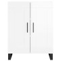 High glossy white plywood sideboard 69.5x34x180 cm by vidaXL, Sideboards - Ref: Foro24-3199707, Price: 156,15 €, Discount: %