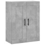 Aparador alto madera contrachapada gris hormigón 69,5x34x180 cm de vidaXL, Aparadores - Ref: Foro24-3199709, Precio: 142,49 €...