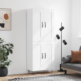 Tall white plywood sideboard 69.5x34x180 cm by vidaXL, Sideboards - Ref: Foro24-3199713, Price: 173,86 €, Discount: %