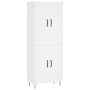 Tall white plywood sideboard 69.5x34x180 cm by vidaXL, Sideboards - Ref: Foro24-3199713, Price: 177,36 €, Discount: %