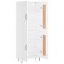 Tall white plywood sideboard 69.5x34x180 cm by vidaXL, Sideboards - Ref: Foro24-3199713, Price: 177,36 €, Discount: %