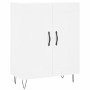 Aparador alto madera contrachapada blanco 69,5x34x180 cm de vidaXL, Aparadores - Ref: Foro24-3199713, Precio: 177,36 €, Descu...