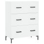 Tall white plywood sideboard 69.5x34x180 cm by vidaXL, Sideboards - Ref: Foro24-3199745, Price: 165,41 €, Discount: %